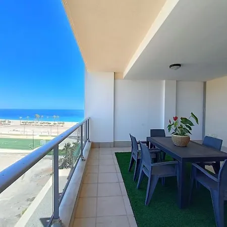 Roquetas Beach 12, Vistas Al Mar, Piscina Y Garaje Roquetas de Mar Exterior photo